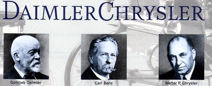 Daimler chrysler first global company
